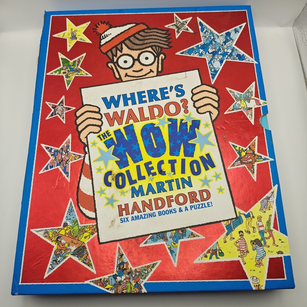 Wheres Waldo The Wow Collection: Six Amazing Books and a Coloring Book 7 Total
